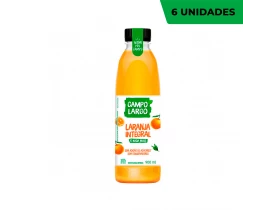 SUCO CAMPO LARGO PET LARANJA 900ML CX 6 UND
