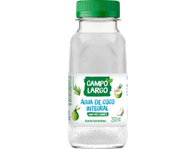 AGUA DE COCO CAMPO LARGO PET 250ML CX 12 UND