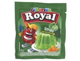 GELATINA ROYAL LIMAO  15 UN 25G