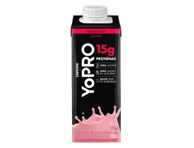BEB LACTEA YOPRO MORANGO15G UHT 250ML UN