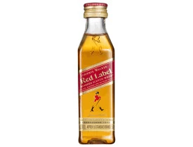WHISKY JOHNNIE WALKER  RED LABEL 50ML 12UN