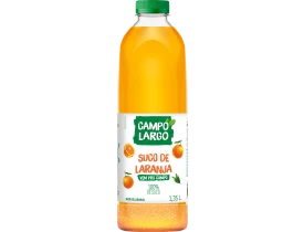 SUCO CAMPO LARGO PET LARANJA 1350ml