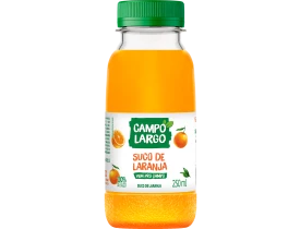 SUCO CAMPO LARGO PET LARANJA 250ML