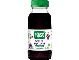 SUCO CAMPO LARGO PET UVA 250ML CX 12 UND